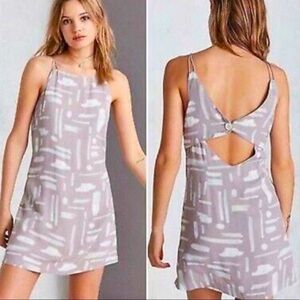 𝅺SILENCE + Noise Open Back Mini Dress
